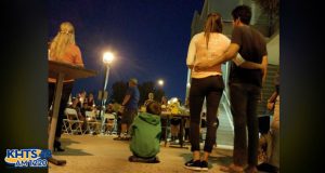 Vigil At COC For Murdered Student; Suspect Charged In Court (GALLERY)