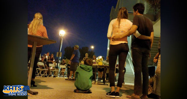 Vigil At COC For Murdered Student; Suspect Charged In Court (GALLERY)