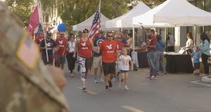Old Glory Relay, Westfield Valencia Town Center, Veterans, Team Red White & Blue, Runners, Relay, American Flag, Santa Clarita Valley, Valencia, Patriotism, Family Activities