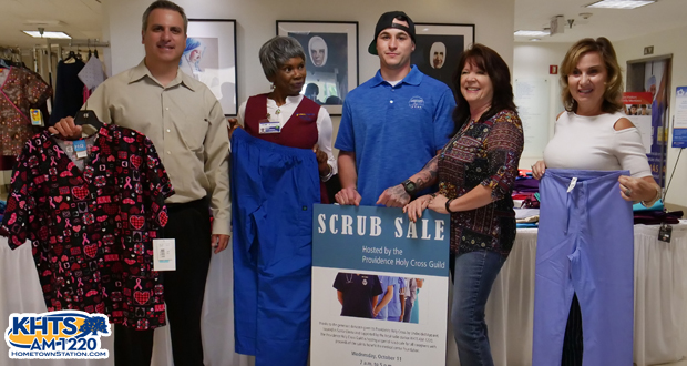 Undecided Apparel Scrub Donation Put To Use By Providence Holy Cross