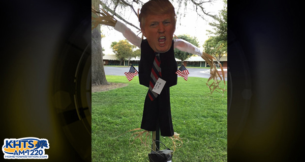 Trump Scarecrow At Santa Clarita Elementary Taken Down After Complaints, Prompts District Policy Discussion