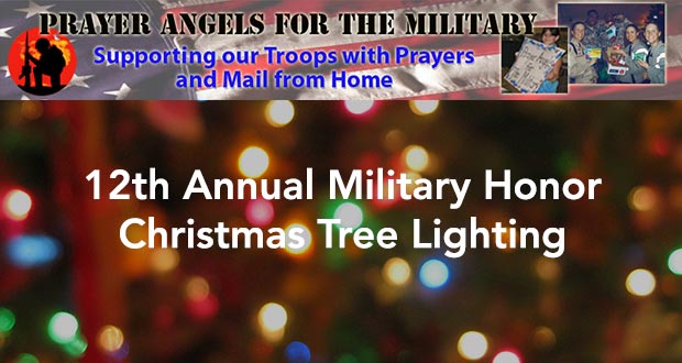 12th Annual Military Honor Christmas Tree Lighting hosted by Prayer Angels for the Military - Top Things to do in Santa Clarita