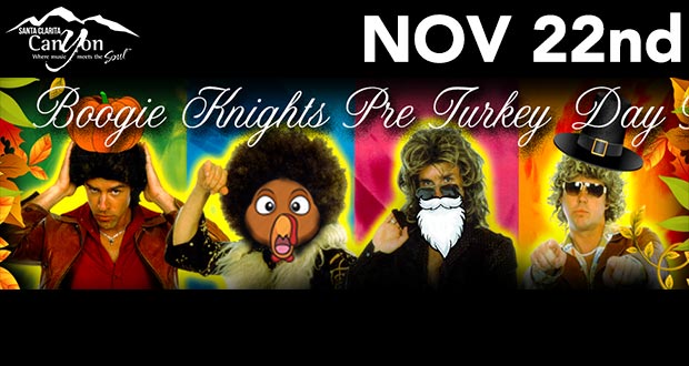 Boogie Knights Pre-Turkey Day Party at The Canyon Santa Clarita - Top Things to do in Santa Clarita