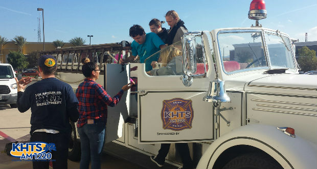 ‘People’s Care’ Visited By KHTS Staff, Antique Fire Truck (GALLERY)