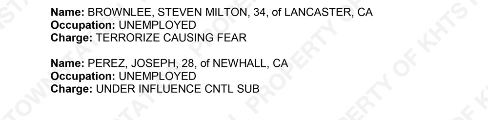 Santa Clarita Crime Report Sheriff_2017-10-28