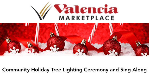 Valencia Marketplace Community Holiday Tree Lighting Ceremony and Sing-Along - Top Things to do in Santa Clarita