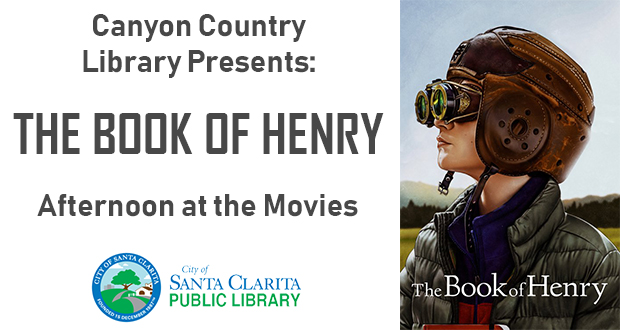 Afternoon at the Movies at the Canyon Country Library: “The Book of Henry” - Top Things to do in Santa Clarita