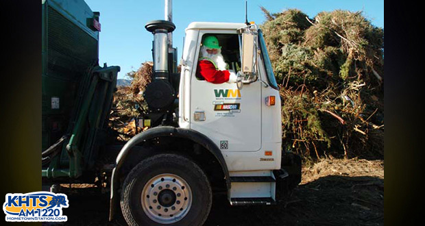 Santa Clarita Christmas Tree Curbside Pickups Provided By Los Angeles County of Public Works
