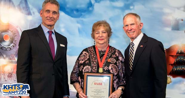 Nola Aronson Recognized For Support Of Toys For Tots Literacy Program