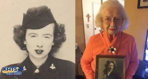 Santa Clarita World War II Veteran and Community Icon, Peggy Landrum In Need Of Community’s Help. Photo courtesy of the Landrum family.