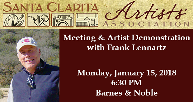 SCAA Meeting and Artist Demonstration - Top Things to do in Santa Clarita