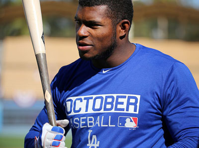 Yasiel Puig Photo By: Arturo Pardavila III via Flickr