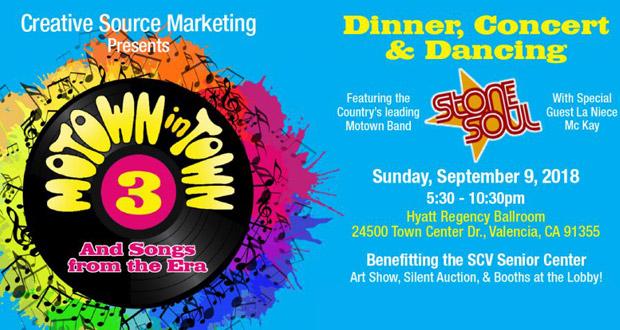 2018 Tickets On Sale Now for “Motown In Town” Benefitting the SCV Senior Center - Top Things to do in Santa Clarita