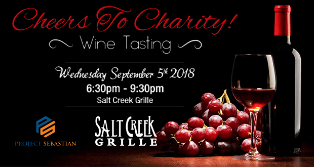 Salt Creek Grille “Cheers to Charity” Wine Tasting Benefitting Project Sebastian - Top Things to do in Santa Clarita