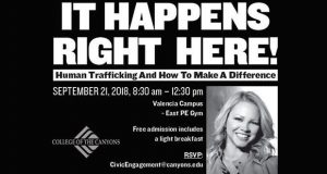“Human Trafficking and How to Make a Difference” at COC - Top Things to do in Santa Clarita