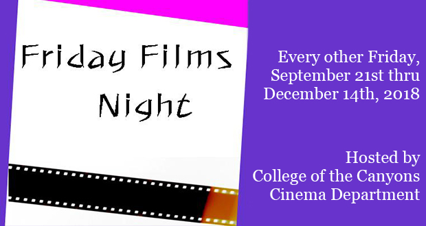 Friday Night Movies at COC - Top Things to do in Santa Clarita