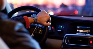 Person Driving Car