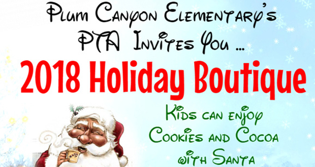 Plum Canyon Elementary PTA’s 2018 Holiday Boutique - Top Things to do in Santa Clarita