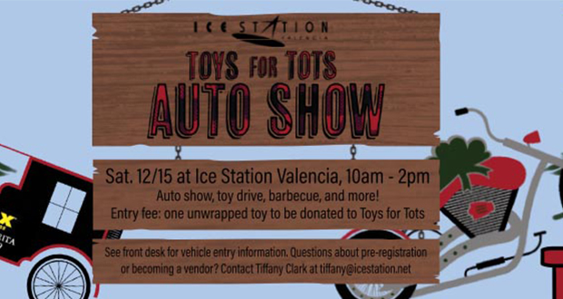 Toys for Tots Auto Show at Ice Station Valencia - Top Things to do in Santa Clarita