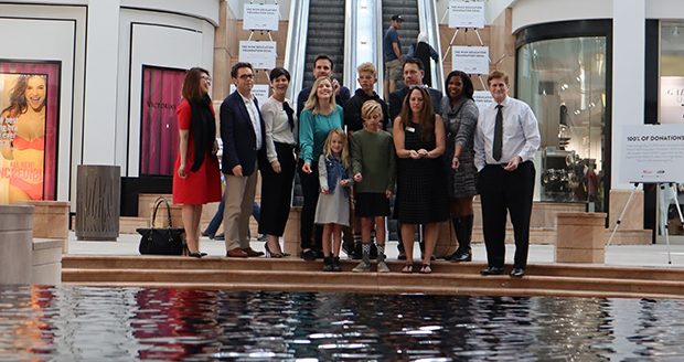 Group Near Fountain Area