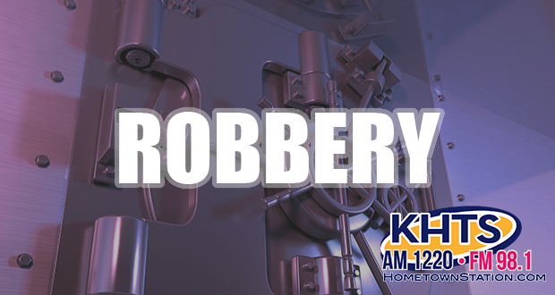 Louie: Robbery slider_money safe in background, reads "Robbery"