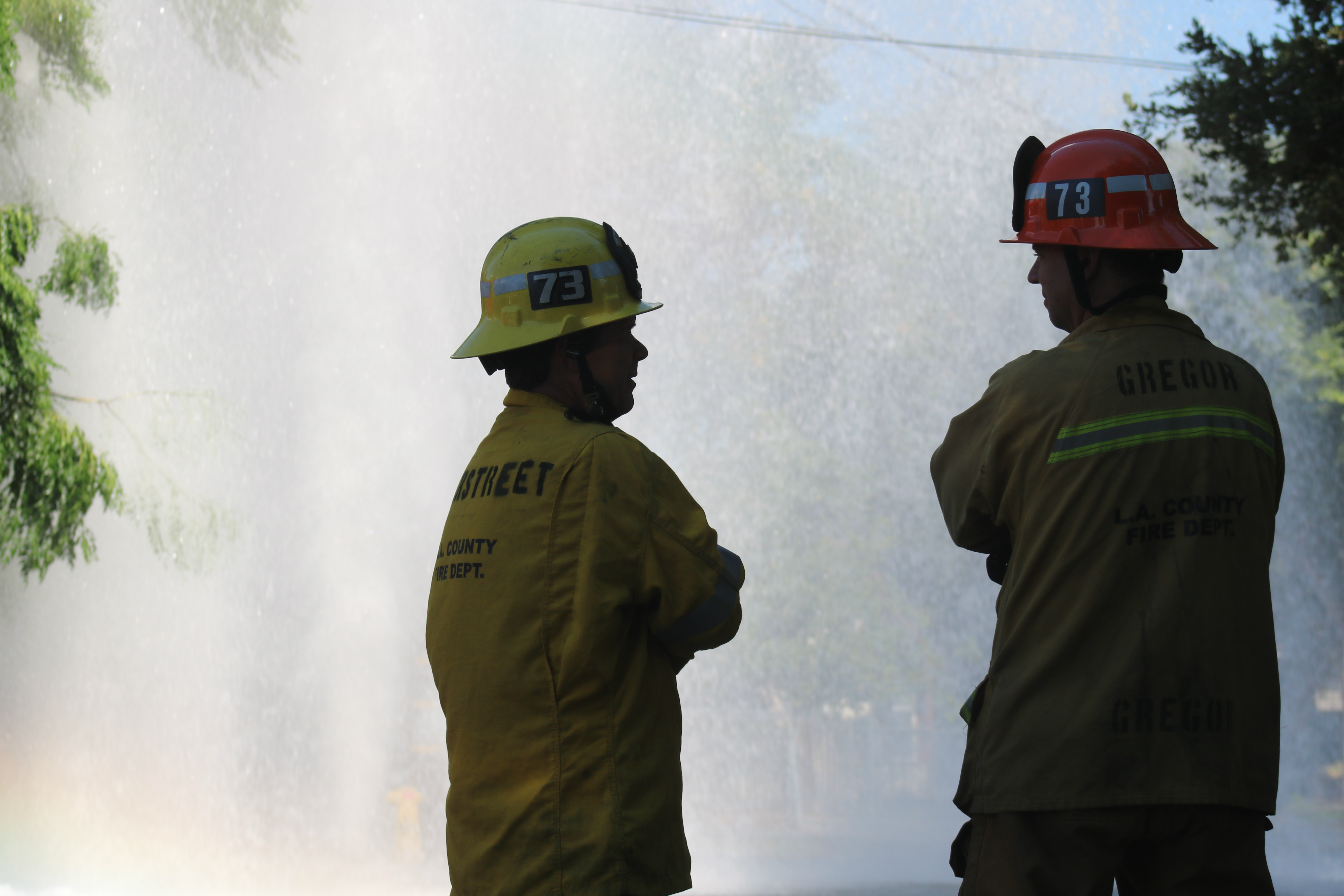 Vehicle Crashes Into Fire Hydrant In Newhall, No Injuries Reported ...