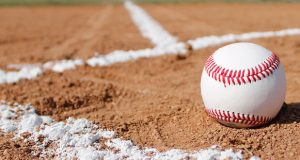 Baseball on Field