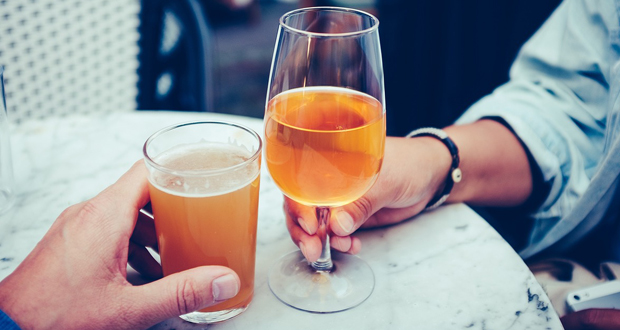 Cheers with beers