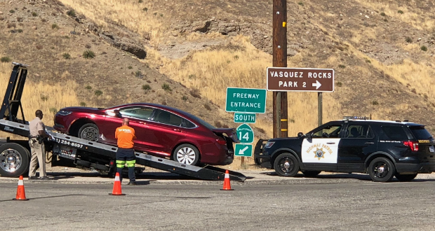 14 Freeway Crash and Run