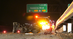 5 Freeway Crash McBean Santa Clarita Crash