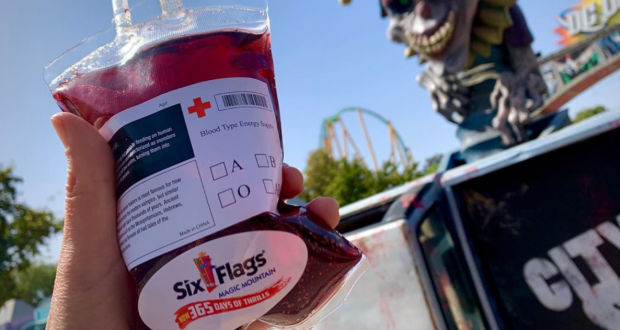 Sangria IV ‘Blood’ Bags Return To Six Flags Magic Mountain Fright Fest