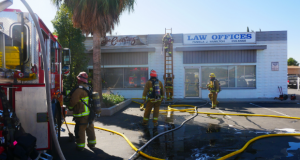 Newhall Structure Fire Railroad