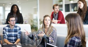 People in Office Meeting