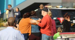 Saugus High Shooting_Community Rally