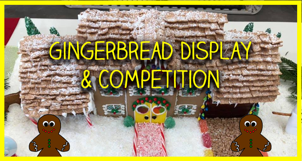 Gingerbread Display and Competition at COC- Top Things to do in Santa Clarita
