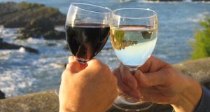 Dating - couple toasting