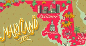 Maryland map