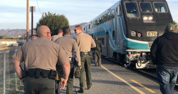Metrolink Train Assualt