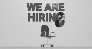 We are hiring sign