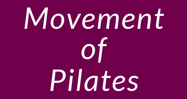 Movement of Pilates