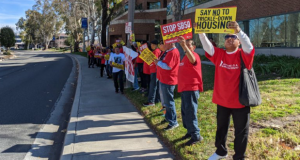 SB 50 Protest Santa Clarita City Hall 2