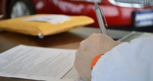 Man Signing Contract