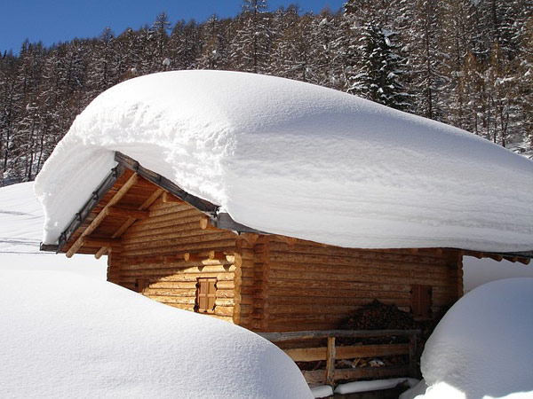 Snow covered Roof