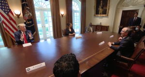 Santa Clarita Residents Visit White House For Meeting Of Recovered Coronavirus Patients