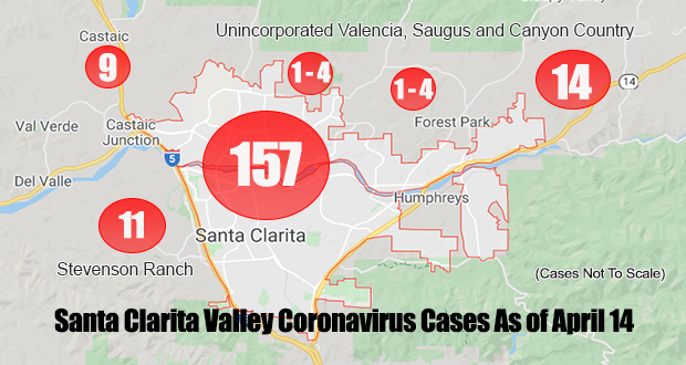 Santa Clarita Coronavirus Cases 0414