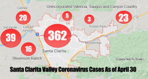 Santa Clarita Coronavirus Cases 0430