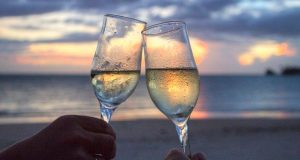 Sparkling Wine Toast