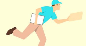 Image of a courier