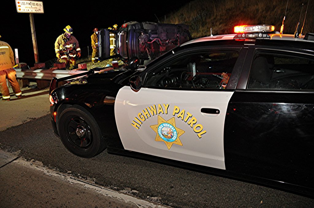 6-30-20 EB 14 Fwy jso Newhall Ave. Rollover Crash Photo by Rick McClure 8 (1)