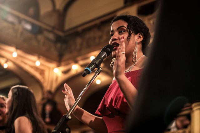 Image of female singer